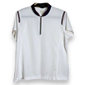 EP Pro Tour Tech Women's White Golf Top EP Shirt Size XL